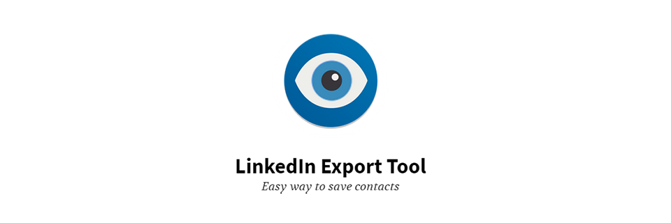 Linkedin export tool e puoi esportare i dati come vuoi