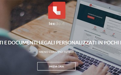 Lexdo it, la startup dedicata alla contrattualistica online